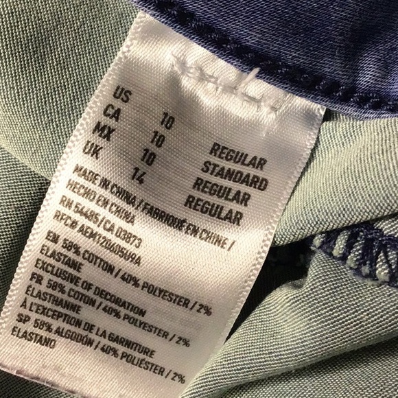 sac706🦅Mid Rise Legging w/ 26.5" Inseam Extreme Super Stretch American Eagle - Picture 5 of 10